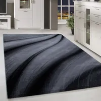 Homebyhome Kurzflor Teppich Wohnzimmer Abstrakt Stil Modern, Rechteckig Designer Teppich Pflegeleicht Grösse 80x300 cm