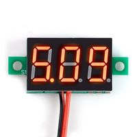 0,28 Mini Digital-Voltmeter mit LED Anzeige, 3,2-30V, 2-Wire, rot