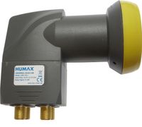 Humax LNB 143s-B Universal Quad-LNB fü 4 Receiver, 0.1dB