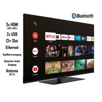 Hitachi Q50KA6360 50 Zoll QLED Fernseher/Android TV (4K Ultra HD, HDR Dolby Vision, Triple-Tuner, Google Play Store, Google Assistant, Bluetooth) [2022]