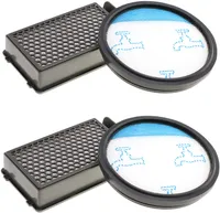 2x Hepa Staubsaugerfilter Set für Rowenta Compact Power Cyclonic Staubsauger wie RO3731EA, RO3724EA, RO3753EA, RO3786EA, RO3798EA, RO3718EA, RP3721EA, Filter wie ZR005901