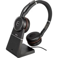 Jabra Evolve 75+ UC Wireless Stereo On-Ear Headset BT