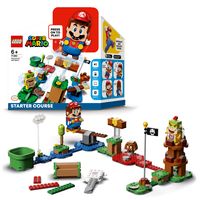 LEGO 71360 Super Mario Abenteuer mit Mario – Starterset, interaktive Figur und Bau-Spielzeug, sammelbares Geschenk für Mädchen und Jungen ab 6 Jahren