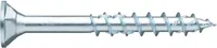 Würth ASSY 4 CSMP Spanplattenschraube 5x120mm, 100St/Pack Stahl verzinkt, blau passiviert, Teilgewinde, Senkfrästaschenkopf - RW 20 Neue Generation