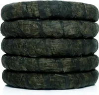 5x DekoPrinz® Vlies Strohkranz Ø 25cm / 4cm Strohrömer Rohling Adventskranz Türkranz Kranz Strohring