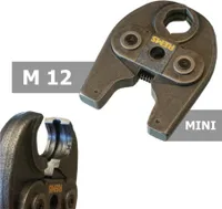 Rems MINI Presszange / Pressbacke - M - Profil, Größe M 12 (Pressbacke)