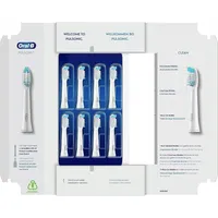 Oral-B Pulsonic Clean Aufsteckbürsten für Schallzahnbürsten, 8 Stück, Zahnbürstenaufsatz für Oral-B Schallzahnbürste, briefkastenfähige Verpackung N