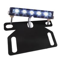 LED Kennzeichenbeleuchtung Nice schwarz inkl. Halter