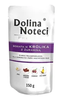 Dolina Noteci Premium Nassfutter für Hunde Kaninchen mit Moosbeeren Glutenfrei 5 x 150g