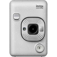 Fujifilm Instax Mini LiPlay - Aparat cyfrowy - Aparat kompaktowy z drukarką do zdjęć natychmiastowych - Kamienna biel