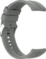 INF Řemínek k hodinkám 22 mm Garmin/Huawei/Samsung Galaxy Watch Šedá