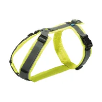 Brustgeschirr Protect - Hundebrustgeschirr - leuchtgelb/grau Gr.L