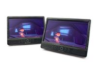 Caliber Tragbarer DVD-Player für das Auto mit 2 Bildschirmen - 10-Zoll-Bildschirm - USB - Kopfhöreranschluss (MPD2010T)