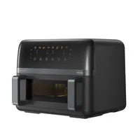Mova AeroChef FD20 Pro Heißluftfritteuse, 9 Liter Zwei-Zonen-Garen, SyncFinish, 2.700 W für schnelles Knusprigwerden, 40 °C–230 °C Heizbereich