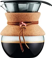 Bodum 11592 Pour Over 0,5l Kork Kaffeebereiter 3,8 x 11,5 x 15,4 cm 11592-109