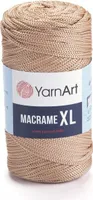 YarnArt Makramee XL 3 mm – Farbe 131 Warmbeige | Robustes Polyester-Garn für Deko, Taschen & DIY-Projekte - 250g