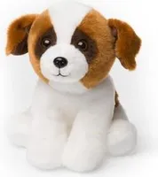 Plüschtier Bernhardiner (15cm) Hund lebensecht Kuscheltier Stofftier