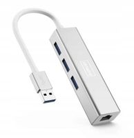 USB-Ethernet-HUB RJ45-Adapter LAN 2.0-Adapter