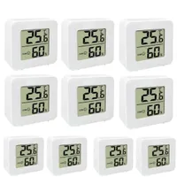 Collazoey 8er Set Digital-Thermometer Mit Hygrometer - LCD Anzeige Für Innenräume