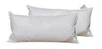 2 x Pusta Kopfkissen Federkissen Nackenkissen  40x80 30% Daunen 600 g prall dick