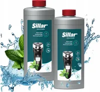 Sillar Scherkopfreiniger Nachfüllflüssigkeit 2L - Minz-Formel - Kompatibel mit Braun CCR Serie 3, 5, 7, 9,Clean&amp;Renew