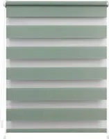 Lichtblick Duo Rollo Klemmfix, ohne Bohren, verspannt Salbei, 150 cm, 90 cm x 150 cm (B x L)