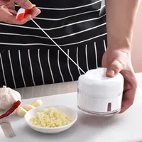 Multi-Zerkleinerer Elektrisch Küche Mini Knoblauchhacker Obst  Zwiebelschneider