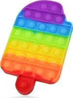 Push Pop Anti-Stress Spielzeug, Fidget Toy für Kinder und Erwachsene, Dino Einhorn Gadget Bubble Sensory Toy, Wal