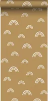 ESTAhome tapety rainbows okrově žlutá - 139440 - 50 x 900 cm