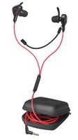 Trust Gaming GXT 408 Cobra Gaming-Ohrhörer, In-Ear Kopfhörer mit Kabel 3,5 mm, Abnehmbarer Mikrofon, Gummi-Ohrstöpsel in 3 Größen, für PC, Laptop, Mobile, Konsole, PS4 und Xbox - Schwarz
