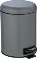 WENKO Leman Kosmetikeimer 5,0 l grau