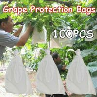 100Stk Trauben Schutz Taschen Obst GemÜSe Trauben Netz Beutel Gegen Werkzeug 200x300mm