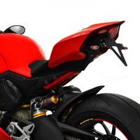 Kennzeichenhalter Ducati Panigale V4/V4S Bj. 18-, verstellbar, inkl. Reflektorhalter