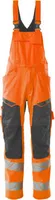 Mascot Latzhose mit Knietaschen Accelerate Safe 19569, Farbe:hi-vis orange/dunkelanthrazit, Größe:C46-kurz