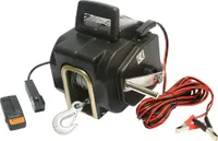 Varan Motors - var-p3500-2 ELEKTRIZAČNÝ MOTOROVÝ VINUTÝ VINUTÝ VINUTÝ HEBEZUG 12V 1587KG 10,5M Ø5,4MM