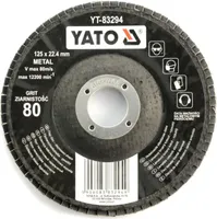 Yato yt-83294 brusky - kotouc listkovy vypoukly 125mm p80