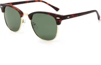 Polarisierte Sonnenbrillen für Männer und Frauen, halbrandloser Rahmen, Sonnenbrille zum Autofahren, UV-Schutz