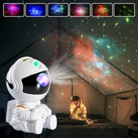Sternenhimmel Projektoren, LED-Astronaut Projektor, Nachtlicht, Sternennachtlicht, Galaxis Lampe, mit Fernbedienung, mit mehreren Beleuchtungsmodi