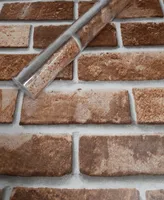 Tapeten Folie 3000-S selbstklebend Ziegelsteine Dekor 10 m x 45 cm Dekorfolie Möbelfolie Tapete 3058
