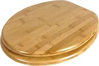 WC Sitz Klobrille hochwertige stabile Qualität aus Holz (Bambus) einfache Montage
