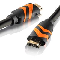 HDMI Kabel 15m 2.0b Highspeed Ethernet HDR 4K Full HD ARC X-Box PS4 TV SEBSON