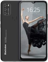 Blackview A70(E) Android 11 Smartphone ohne Vertrag(2021)，Smartphone，32G，6.51 Zoll HD mit 5380mAh Batterie，13MP+5MP Kamera, Fingerabdruck Sensor, 4G Handy Dual SIM (Schwarz)