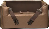 Hundesitz Autositze Autokörbchen Hundeautositz Autositz für Hunde Kunstleder Lux BRAUN Metallic L
