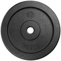 Sporttrend 24® Hantelscheiben 0,5-25kg Gusseisen 30/31mm, Gewichtsscheibe Gewicht, (20kg)