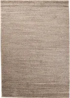 Teppich Wohnzimmer Kurzflor Modern Muster Einfarbig Uni Braun 300 x 400 cm ( t006a-beige )