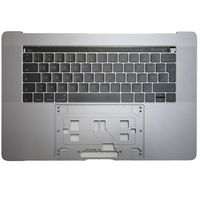 Apple Macbook Pro 15" A1707 DE Topcase mit Tastatur Beleuchtet 2016 Palmrest Space Grau