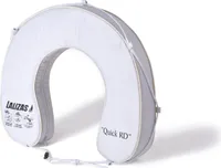 Hufeisen-Rettungsring von Lalizas 145N, Polyester, PVC, Weiß, mit Rundumleine
