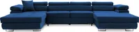 Ecksofa RIGATTO III PRO mit Schlaffunktion - Eckcouch mit Bettkasten - KRONOS 09