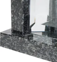 Grablampe viereckig Granit Impala