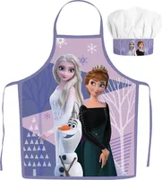 Dětská zástěra s kuchařskou čepicí Frozen